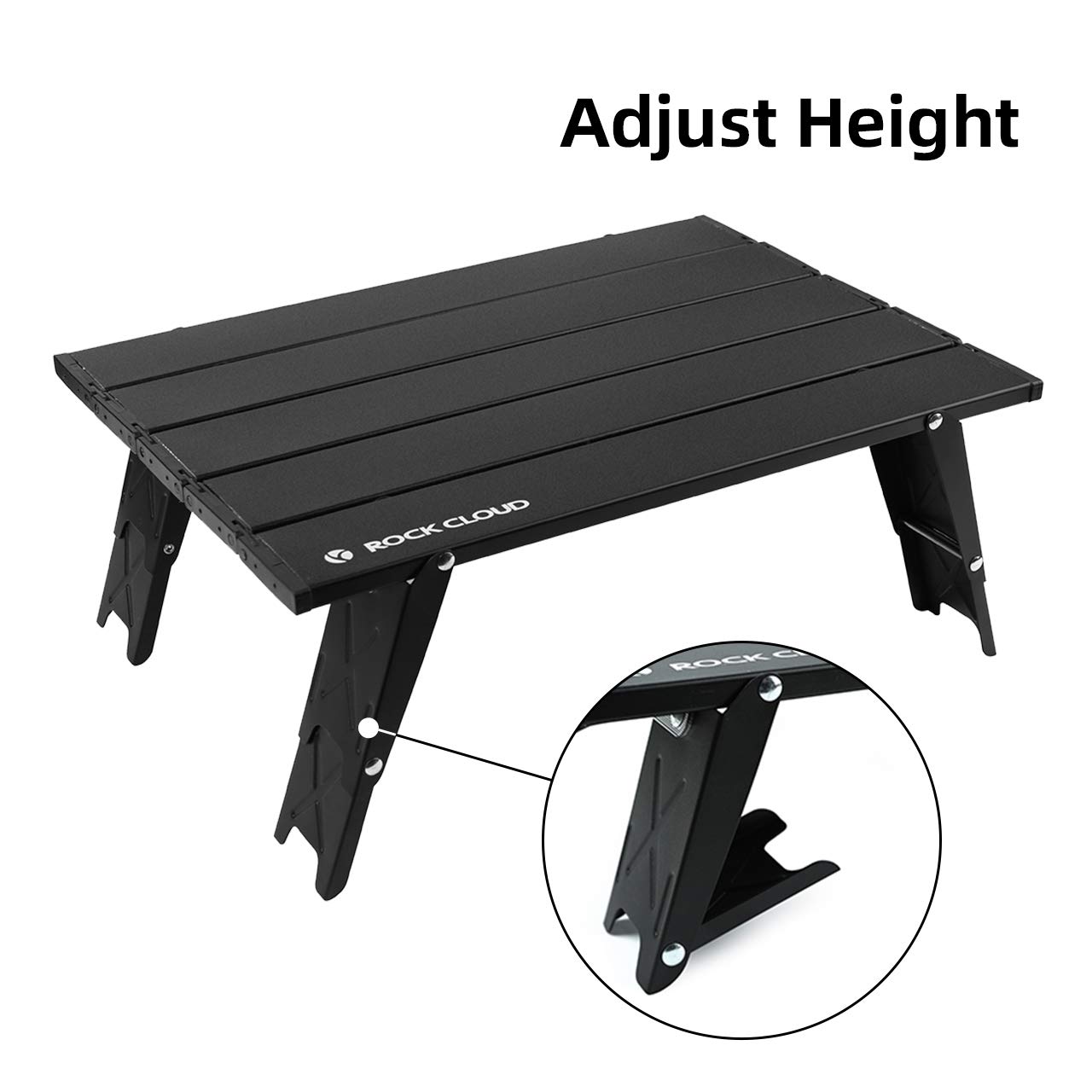 Amazon.com : ROCK CLOUD Ultralight Folding Beach Table Adjust